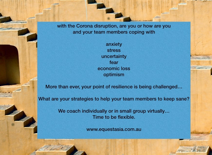 EQuestAsia's tweet photo. What is your organisation's and people's point of #resilience to deal with #threat, #uncertainty and #Covid-19 fear?

How do you support your team members, employees and their families?

#coachingculture #learningculture #leadershipdevelopment #strengths #learning #coaching https://t.co/PRQVOK7iqM