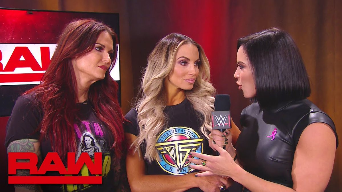 iwwrestling's tweet photo. Six days before WWE Evolution, Mickie James & Alicia Fox instigate a brawl with WWE Hall of Famers Trish Stratus & Lita.
#Raw
GET YOUR 1st MONTH of WWE NETWORK for FREE: #AliciaFox #CharlyCaruso #lita #MickieJames #raw #rawhighlights #spath=wwelita #sp https://t.co/jUzDIx5ckF https://t.co/PnbYoxxOSO