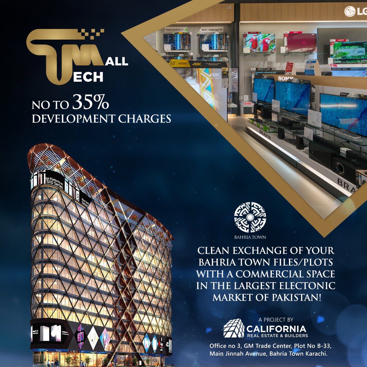 MWkalwar's tweet photo. https://t.co/leTGgsov5X
Pakistan's largest Electronics Market in the heart of Bahria Town Karachi Commercial hub with over 250+ spacious shops.
Merging Available 100%

#TechMall #MobileMarket #Largest #Commercial
#Electronics #BahriaTownKarachi
For more info:
+923047170705 https://t.co/fL2R6XxE8x