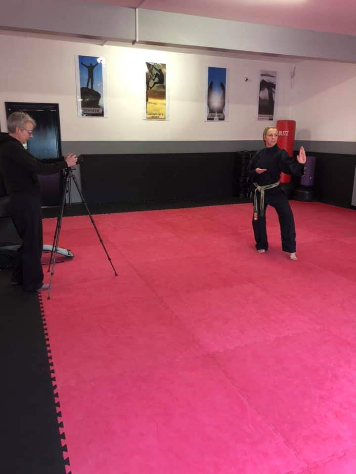 Our entire martial arts program is being filmed and so much more so our school can keep going in these unprecedented times. #COVID2019 #teamwork #martialartsschool #love #workingtogether #education #StaySafe #worktogether
