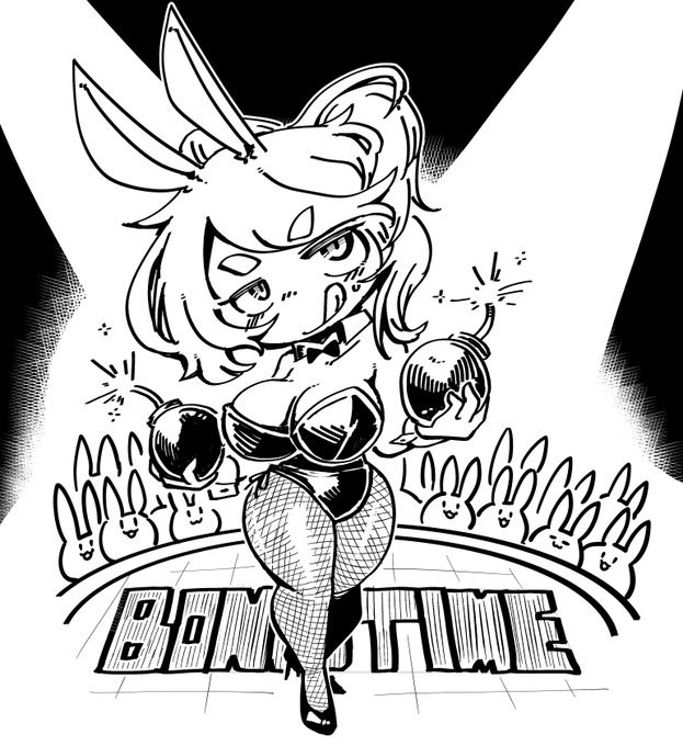 bomber bunny! 