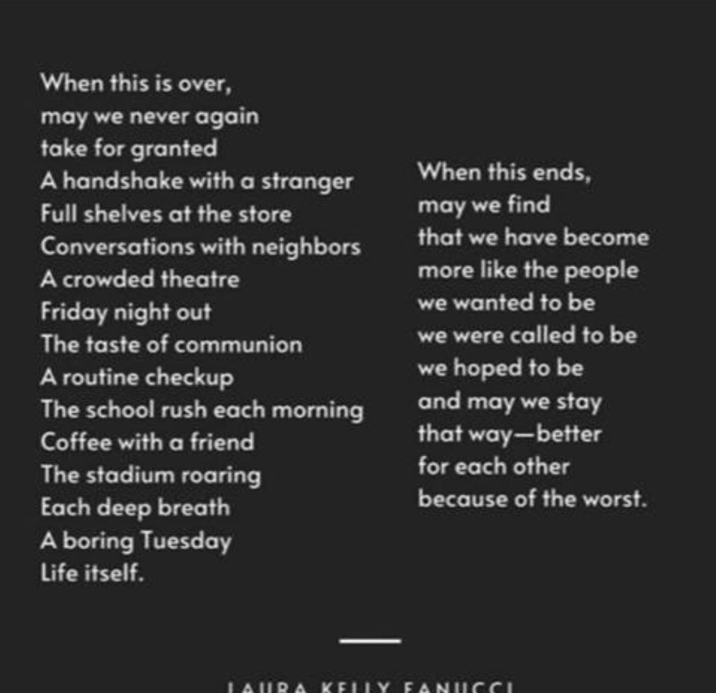 This is worth reading and hanging on the refrigerator door so we see it often.