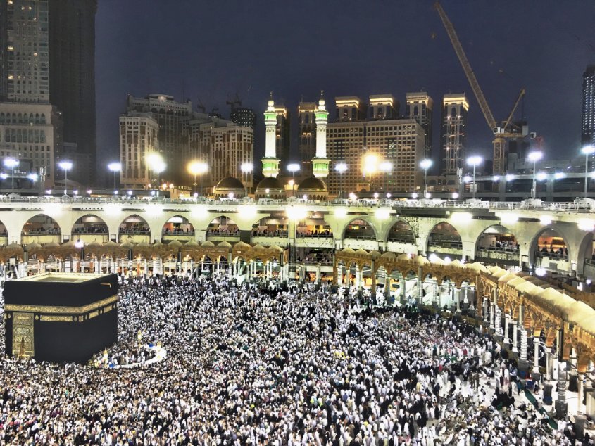 I hope that after COVID-19 is under control in the future, I will never have see the floor around the Kabaa again. But today, I will take these floors as a reminder, to care for one another, and to not risk anothers' health for anything less important than Hajj is to Muslims.