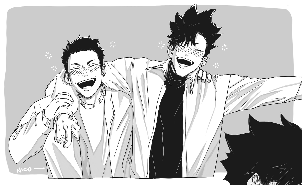 night out turned one night stand (or is it?) #kurodai #hq #haikyuu 