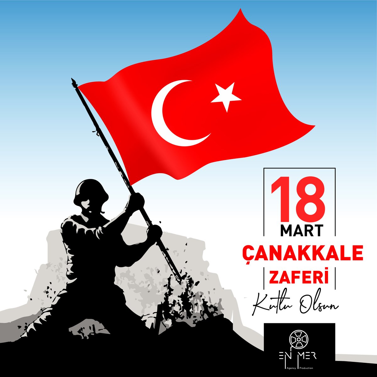 Çanakkale Geçilmez’ gerçeğini tüm dünya milletlerinin hafızasına kazıyan başta Gazi Mustafa Kemal Atatürk ve silah arkadaşları olmak üzere, bütün şehitlerimizi rahmetle, şükranla ve minnetle anıyor, Çanakkale Zaferi’nin 105. Yıldönümünü kutluyoruz. 
 #18MartÇanakkaleZaferi