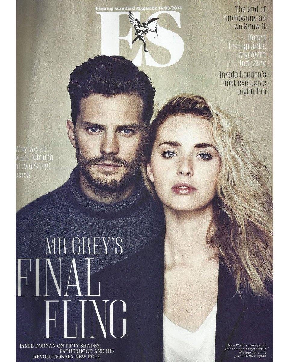 Jamie e gli altri protagonisti della miniserie New Worlds per la rivista Evening Standard Magazine, del 14.03.2014. #joedempsie #freyamavor #aliceenglert
📸 ph. by Jason Hetherington.
 Buongiorno! ☀️😘 #jamiedornaniloveyou #jamiedornan #modelling
instagram.com/p/B93kOxnIO2Y/…