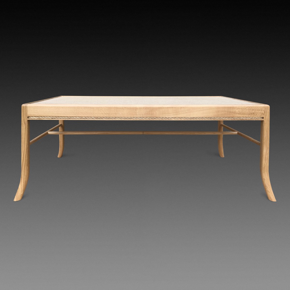 Whether living in the city or country our Lavenham coffee table with hessian top and jute cord detailing adds a beautifully natural look to your scheme - an adaptable addition for both modern and traditional interiors. #interiordesign #interiorstyling #furnituredesign #furniture