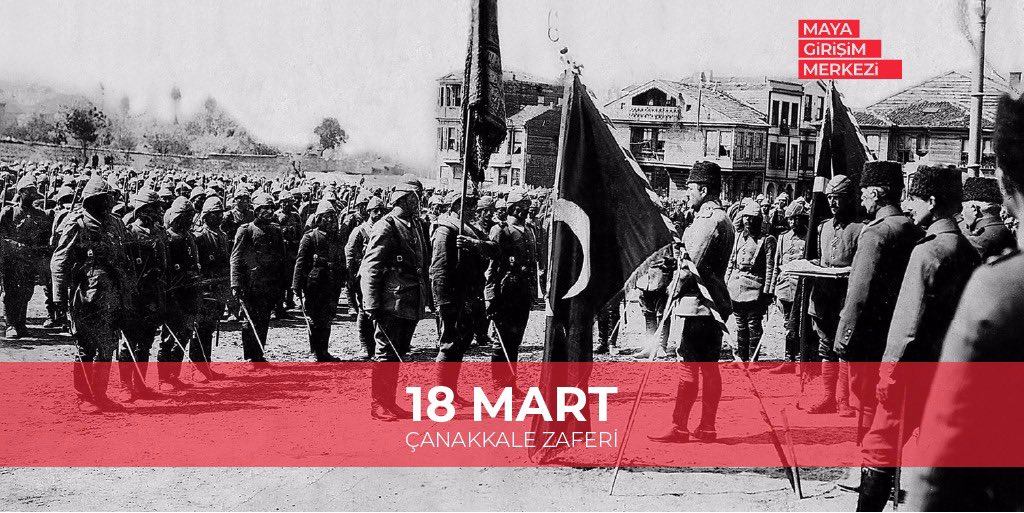 18 Mart Çanakkale Zaferi'nin 105. yılında, başta Ulu Önder Mustafa Kemal Atatürk olmak üzere tüm Şehitlerimizi, Gazilerimizi saygıyla ve rahmetle anıyoruz.
#18martcanakkalezaferi #18Mart #CanakkaleZaferi