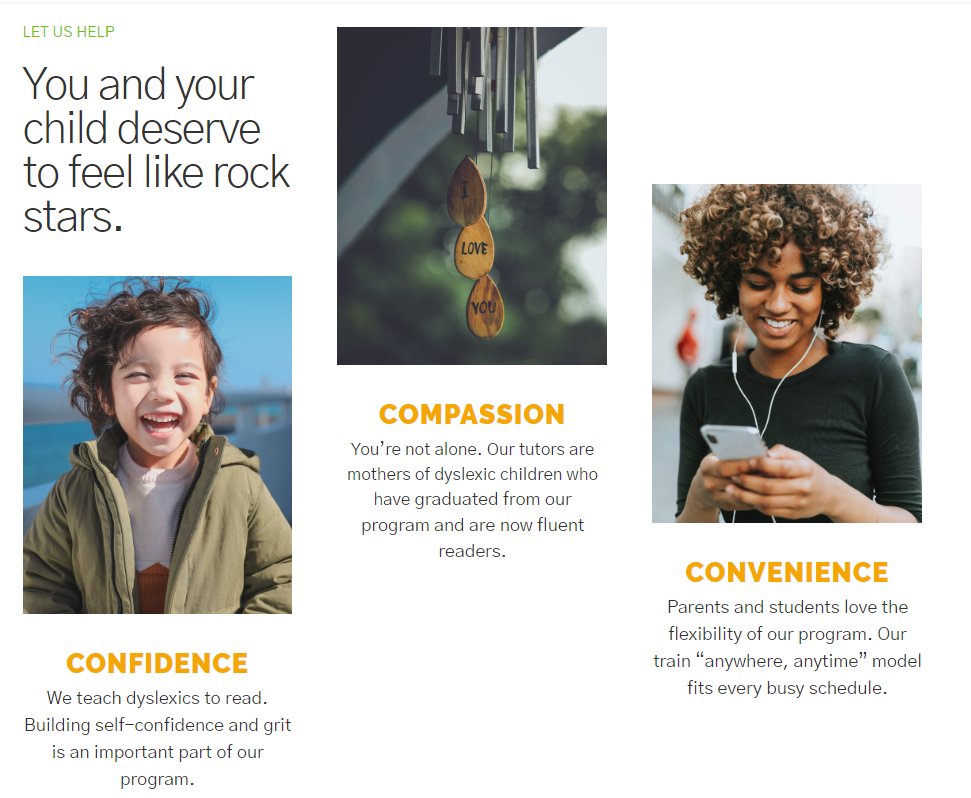 readingtutor3's tweet image. Every day, parents just like you trust us to teach their child to read. 

#FREE #DYSLEXIA SCREENER
FOR CHILDREN, TEENS AND ADULTS