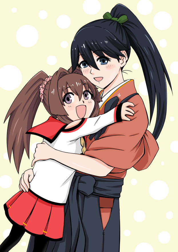 鳳翔さんに 抱っこしてほしい ちび大和 