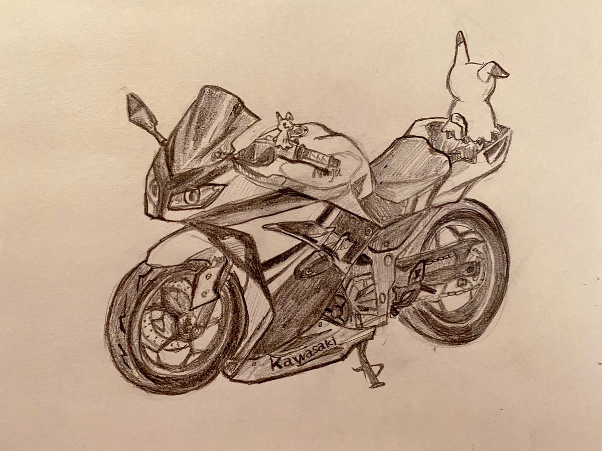 Twoucan バイク絵deモーターサイクルショー の注目ツイート イラスト マンガ コスプレ モデル