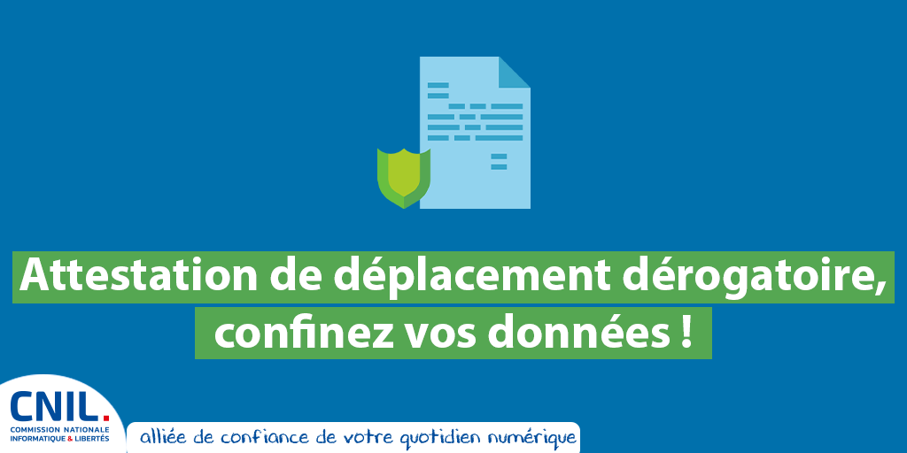 De nombreux sites non officiels proposent l'#attestation de déplacement dérogatoire mais en profitent pour collecter vos données personnelles !
✅ Allez sur le site de @Place_Beauvau pour remplir et imprimer l'attestation
✅ Recopiez-la sur une feuille si vous n'avez pas d'🖨️