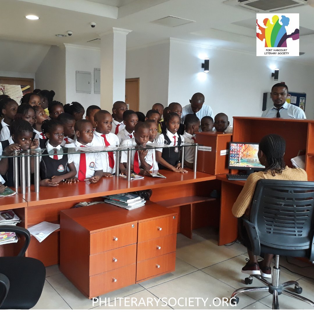 Phlslibrary's tweet photo. @PHLSlibrary tour with #IvoriesPremierSchool facilitated by the Librarian.
To book a @PHLSlibrary tour today, call 09090054425 or 08038838343
#PHLSLibraryTour
#PHLS https://t.co/5nEXU49zbt