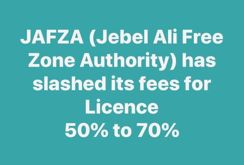 bizmaster_'s tweet photo. #JAFZA (Jebel Ali Free Zone Authority has slashed down its fees for License!
#bizmaster #consultants #dubai #uae #dubaibusiness #dubaiexpo2020 #expo2020 #uaebusiness  #freezone #license #abudhabi #jebelali #authority #investment #fees #businessconsulting #businesssetup #trademark https://t.co/AF4X0rHfpg