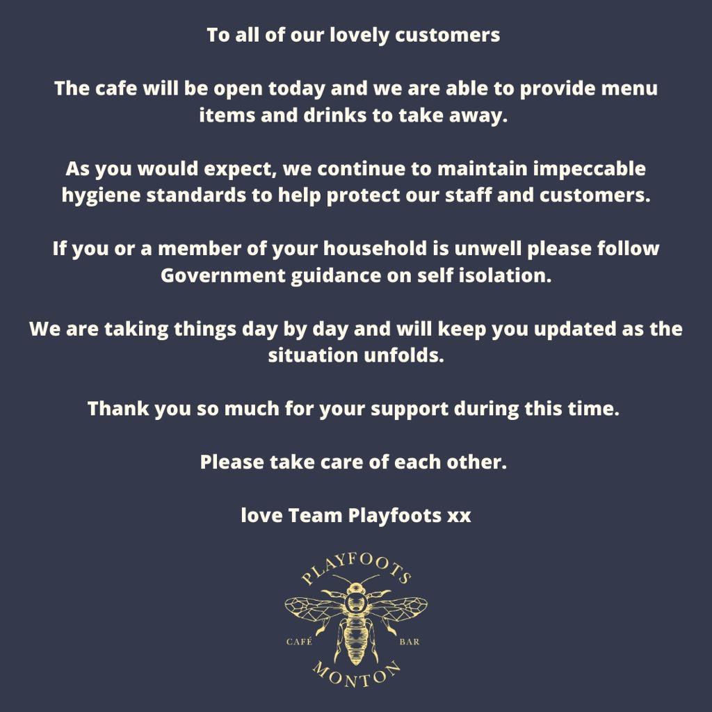 Playfoots Cafe & Bar tweet media