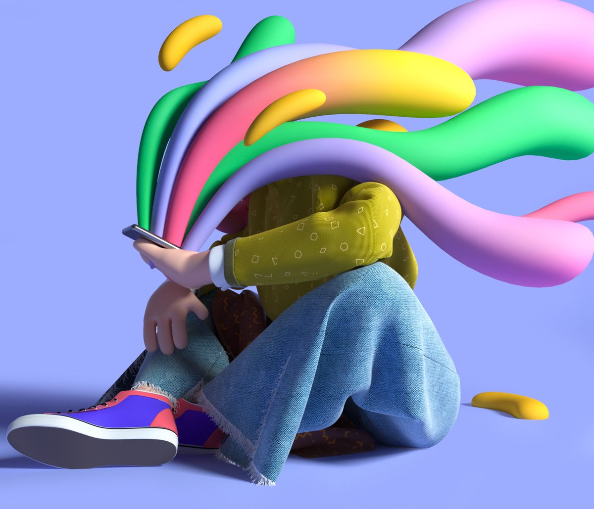 Vizeversa's tweet photo. Hemos encontrado en Behance estas ilustraciones de fantasía repletas de color y nos han gustado mucho, transmiten buen rollo que ahora mismo es lo que nos hace falta!¿no creeis? 😊 #vizeversa #design #colour #fun #happiness https://t.co/MWOmLgJVLf