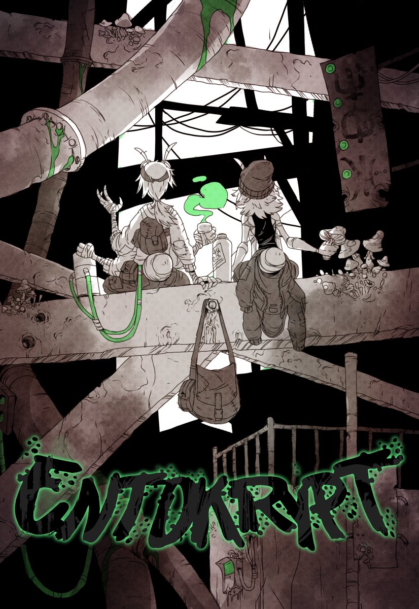 Entokrypt's tweet image. J-8! On tente d'aller chercher les 200% pour débloquer la couverture cartonnée! En attendant on vous lâche la cover alternative exclusive à la campagne Ulule.
Merci à tous pour vos partages massifs &amp;lt;3
Pour participer: 
fr.ulule.com/entokrypt-le-c…