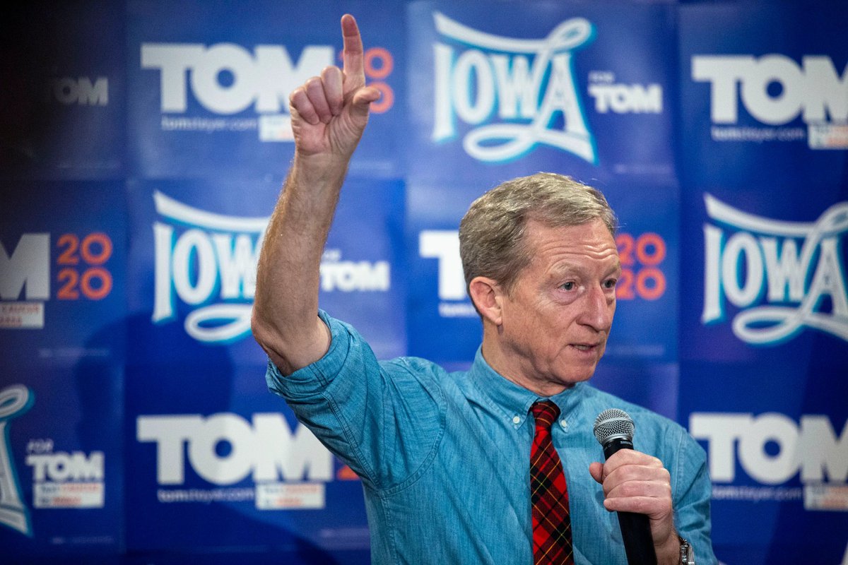 Tom Steyer as panties, a thread: