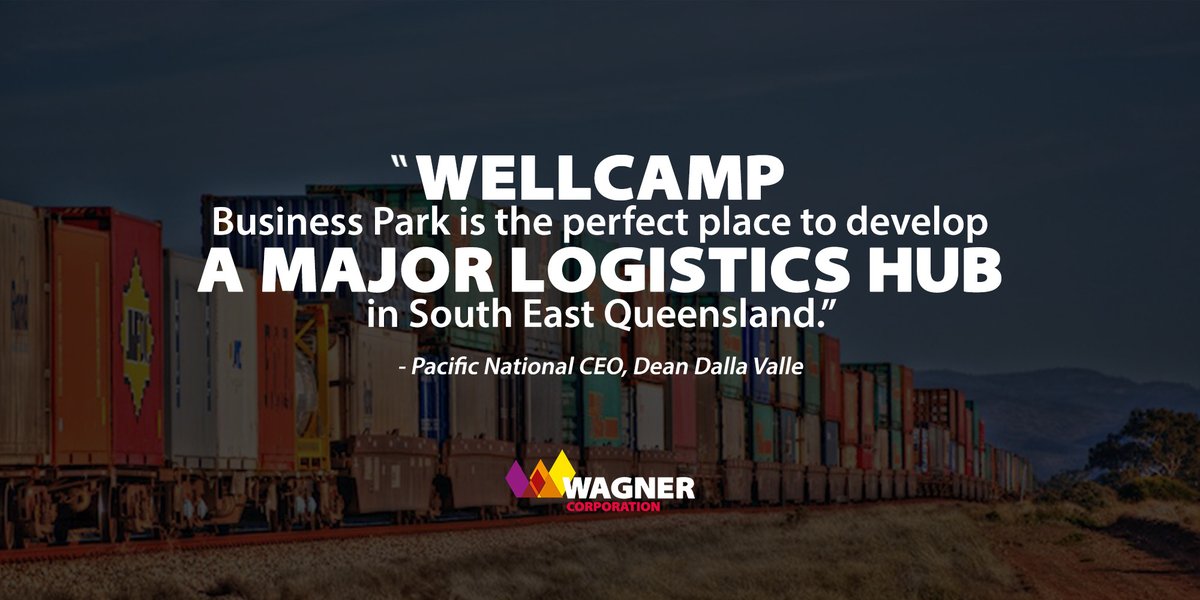 "The proposed 250-hectare Wellcamp Logistics Hub also has frontage to the future Melbourne to Brisbane Inland Rail Project, allowing extensive future intermodal operations for freight to be transferred between trains, planes and trucks” - CEO of Pacific National, Dean Dalla Valle