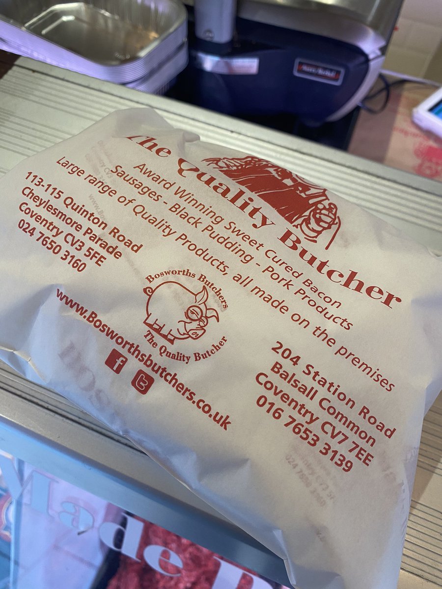 Panic buying at <a href="/BosworthsShop/">Bosworths Butchers</a> 🐷😋 #flattenthesausage