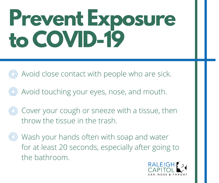 RalCapENT's tweet photo. To help prevent exposure to #COVID19, Centers for Disease Control and Prevention suggest you do the following: https://t.co/GAmKIiqPqg