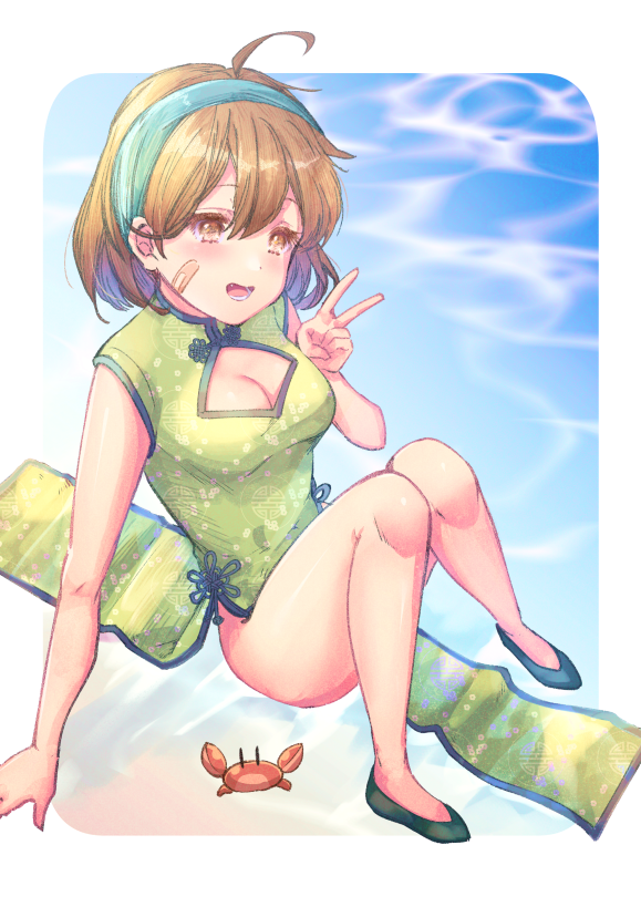 朧(艦これ) 「skebリクエストで「チャイナ朧」 」|壱十九 / illustratorのイラスト