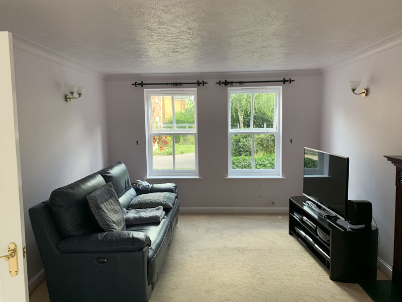 kandmdecorating's tweet photo. A #Southwater #lounge we stripped all walls and applied 2 coats of #Dulux trade mellow heather 2 to ceilings and Applied 2 coats of #Dulux trade mellow heather 4 to coving. Prepared oodwork for undercoat and topcoat of #Dulux white satinwood See more at https://t.co/hbq1Y1ABHb https://t.co/oBL4nBzqXx