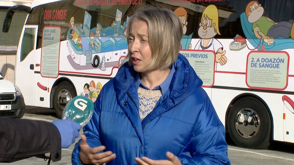 Pódese saír da casa para doar sangue e precísase asegurar as reservas tvg.gal/n354j2
