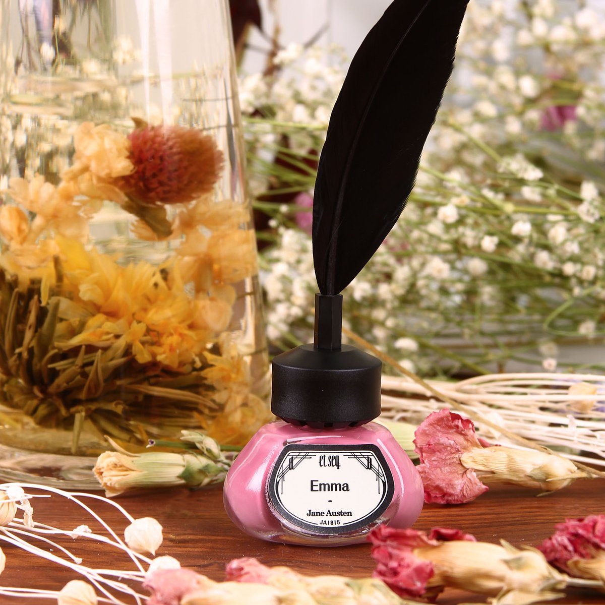 Et Seq エセク 羽根ペンネイルポリッシュ 自信のピンク 恋のピンク あなたにとって Ja1815エマ はどう写っていますか Etseqnailpolish 羽根ペンネイルポリッシュ ジェーンオースティン 春ネイル