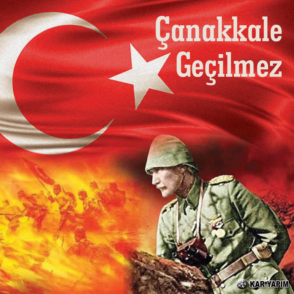 KarYapim's tweet photo. 18 Mart Şehitleri Anma Günü ve Çanakkale Zaferi'nin 105. yıl dönümü; şanlı destanımızı tarihe 'Çanakkale Geçilmez' diye kazıyan Gazi Mustafa Kemal Atatürk, silah arkadaşları ve aziz şehitlerimizi sonsuz şükran, rahmet ve minnetle anıyoruz
#Türkiye #Atatürk
https://t.co/kj0O22G95W https://t.co/XWEXXXWRW1