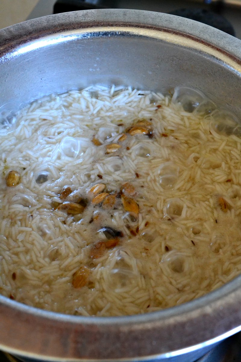 My biryani would not be complete without the aroma and flavor of our star cumin! The rice in particular had to have my whole cumin seeds and I loved the overall taste!See my full recipe: 