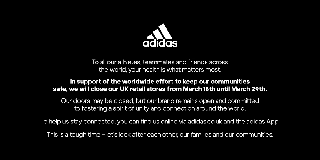 adidas uk support
