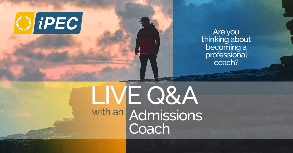 iPECEurope's tweet photo. Join us Wednesday, March 18 at 18.30 CET for our live Q&amp;A with an Admissions Coach for the opportunity to ask us about iPEC’s Coach Training Programme, the coaching industry in general, and more.

https://t.co/9WkckWw3AZ

#iPEC #iPECcoaching #iPECcoachingEU #coachtraining https://t.co/tTq5MvaOeu