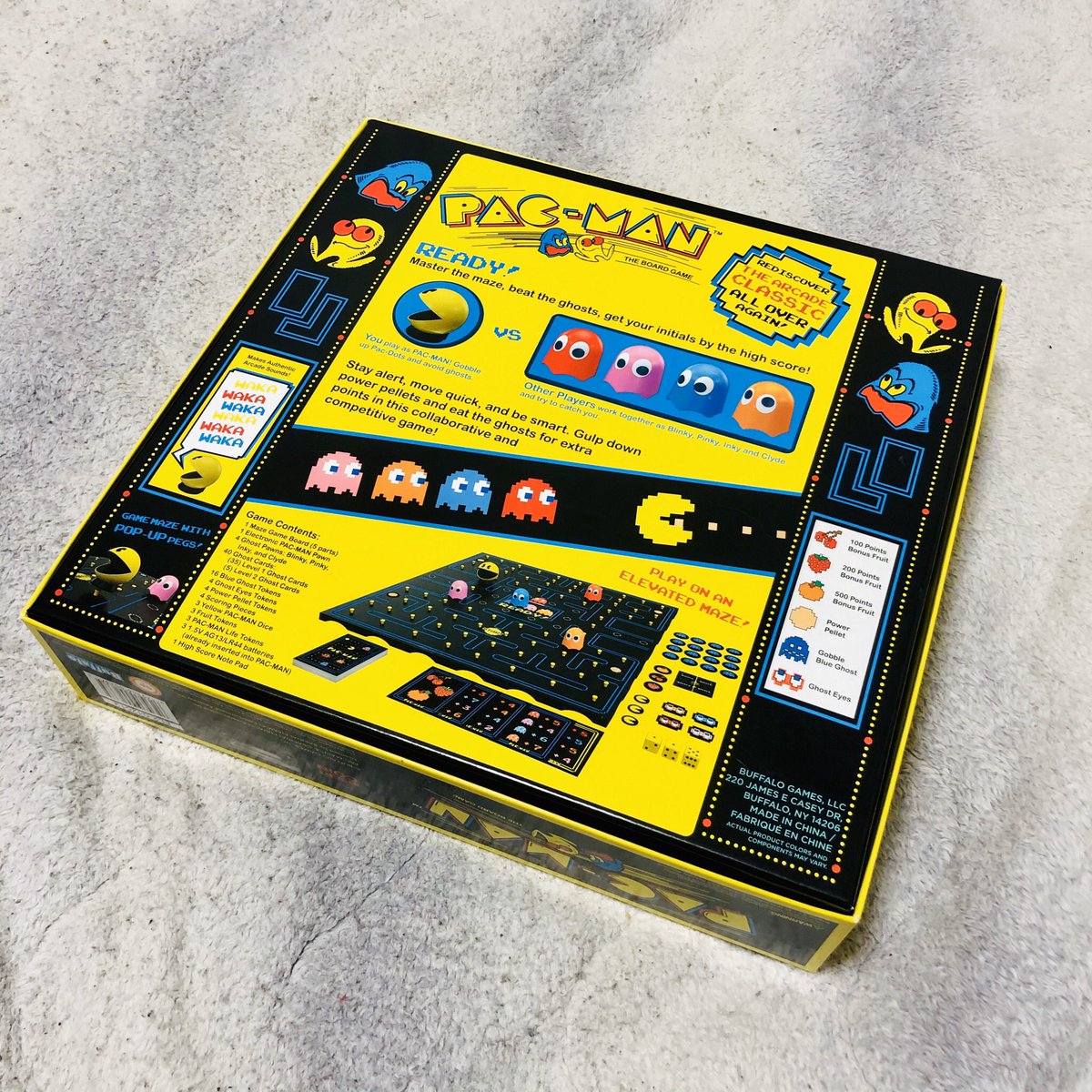 ショウタ パッケージが可愛すぎてパックマンのボードゲームを衝動買いしてしまいました 問題は一緒に遊ぶ友達がいないことです