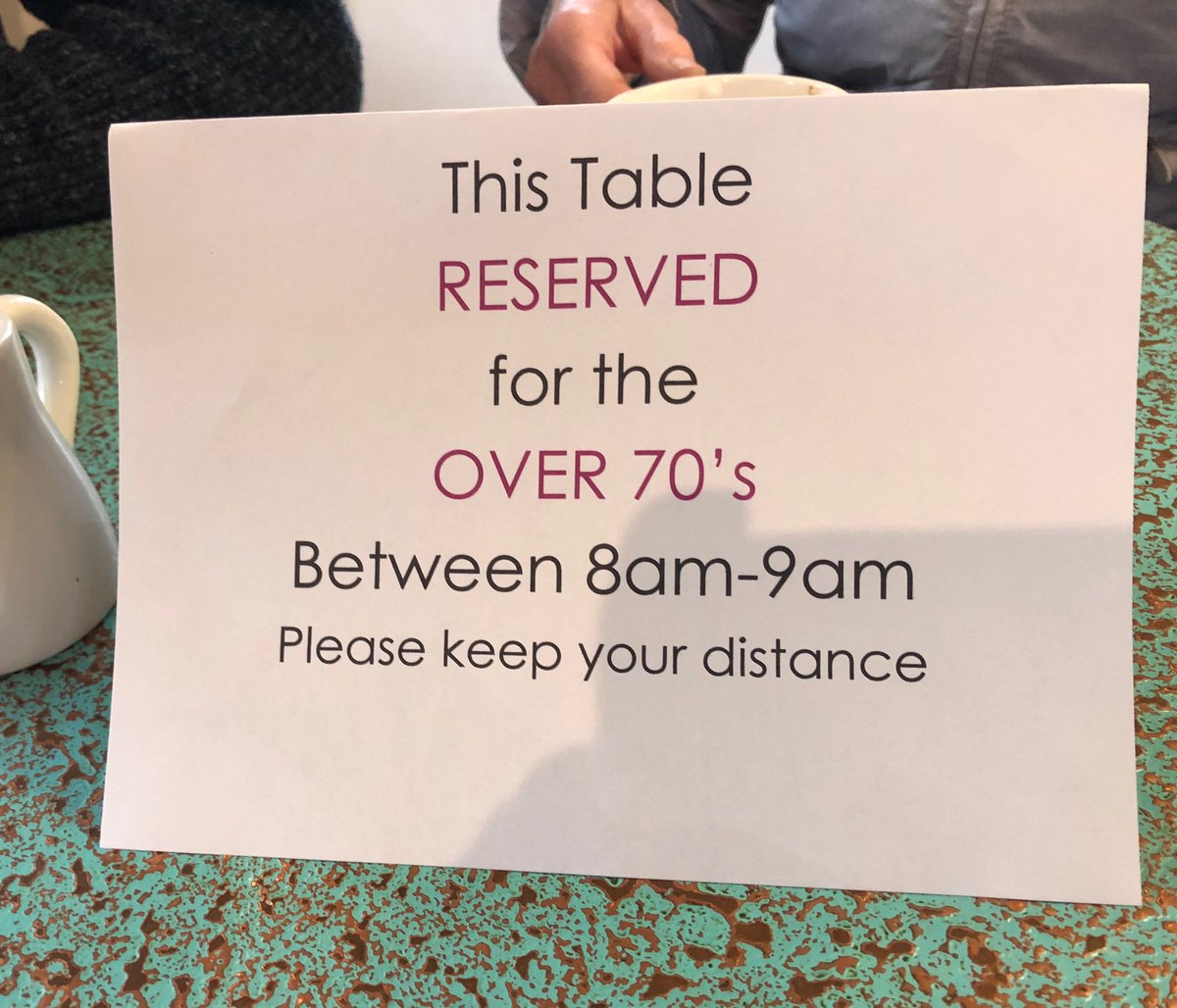 This morning at Picnic.....and yes we did ask for Kitty’s proof of age!