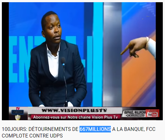 kinshasaweb's tweet photo. #100jOURS #Evaluationducabinetdupresident #Escroquerie #Transparence #StopcorruptionRDC #voyagesdiplomatiques #Logementsociaux #Sautsdemouton #CrimeFinancier: DÉTOURNEMENTS DE #667MILLIONS A LA BANQUE, FCC COMPLOTE CONTRE ... https://t.co/xl3IH9vxXn via @YouTube https://t.co/AGjgg4M7lo