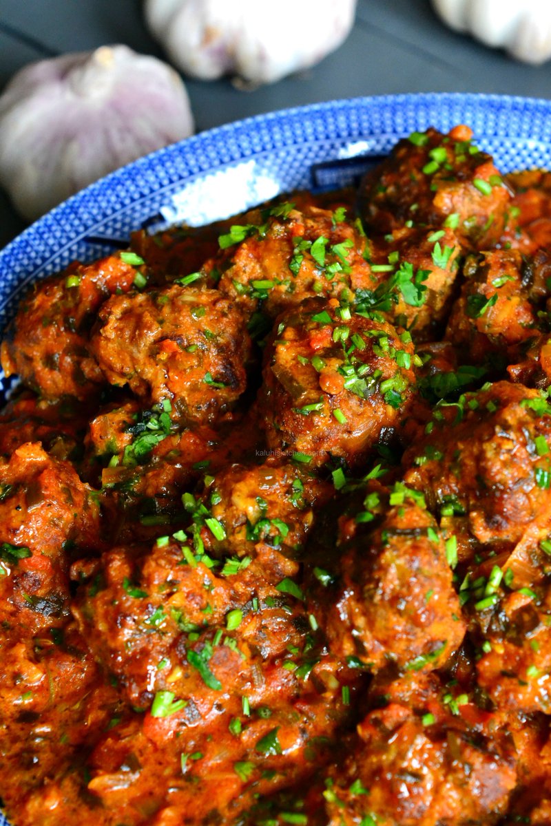 Cumin always blooms so well and this rounded flavor is played up so so sooooo well in my garlic tandoori masala meatballs. Not only does the mchuzi have cumin, but the spice was mixed into the meat before rolling. See my full recipe: 