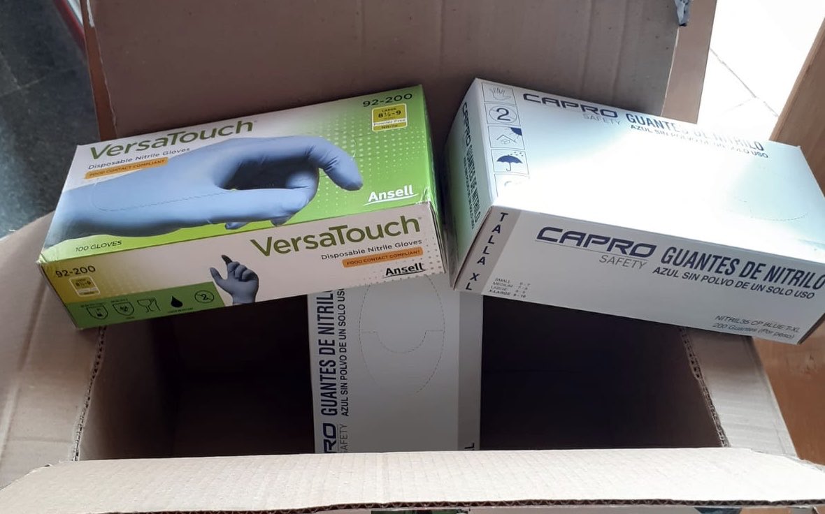 iasgirona's tweet image. Agraïts enormement als ajuntaments @AjCMalavella @ajcassa i a les empreses Sibils i Josep Pont per la donació 👇👇

🙂 1400 guants 
🙂 50 mascartes

Moltes gràcies!