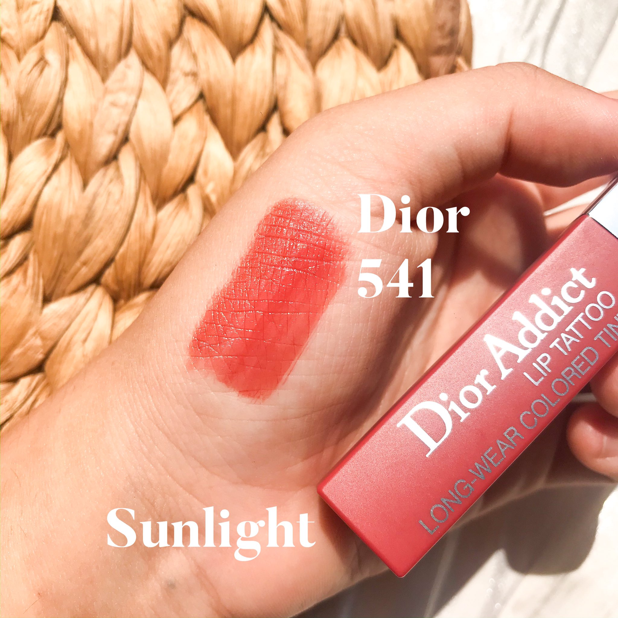 Dior Addict Lip Tattoo свотчи 541