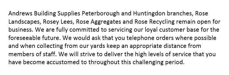 Still #OpenForBusiness