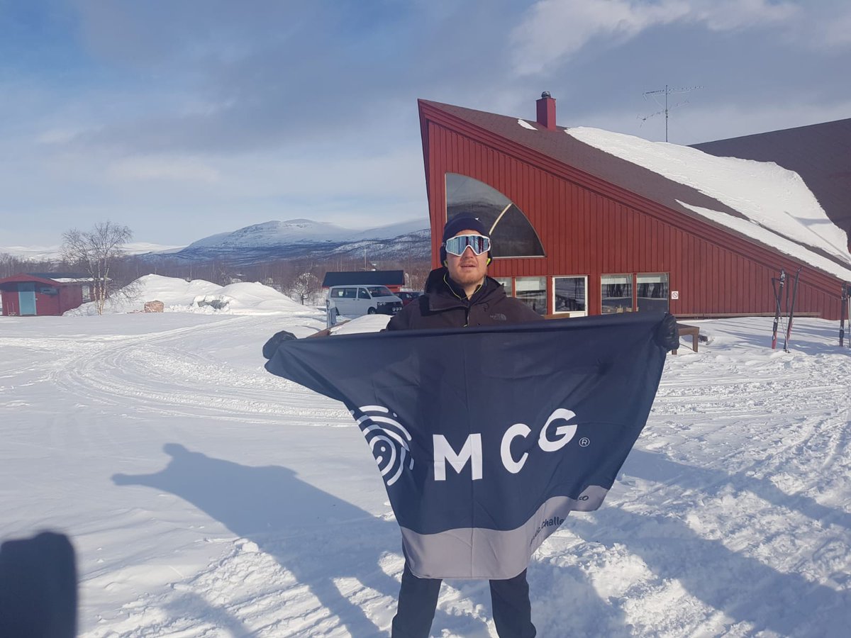KMFmetal's tweet photo. They've done it! The amazing KMF #ArcticTrek team have trekked a gruelling 116km across the arctic circle for the @DougieMacStoke. We know they will be feeling pretty exhausted &amp; achy right now, but they've raised £90K for a vital local charity. How incredible!! https://t.co/9YRJD3ODsU