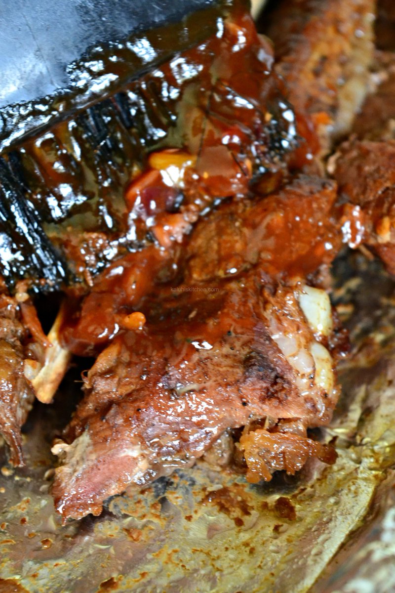 Hebu look at these beautiful ribs!!! My red wine braised honey pork ribs really came to life and the dry rub spice I made for them- which had cumin- complimented all the other flavors to perfection.See my full recipe: 