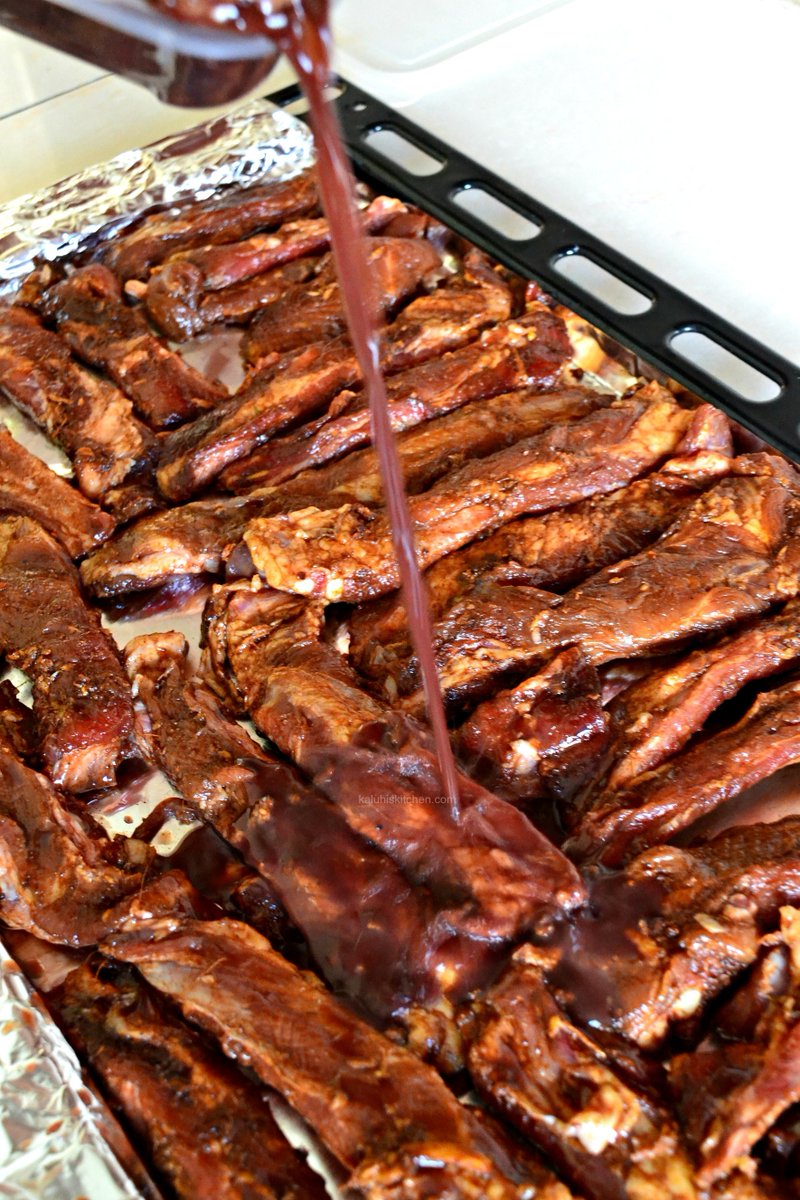 Hebu look at these beautiful ribs!!! My red wine braised honey pork ribs really came to life and the dry rub spice I made for them- which had cumin- complimented all the other flavors to perfection.See my full recipe: 