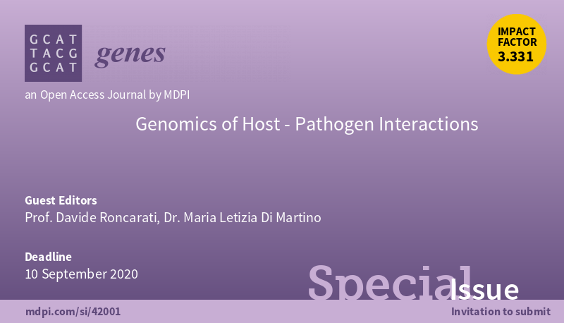 dimartino_ml's tweet photo. #LabLockDown is a good time for writing. Anyone interested in contributing to a @Genes_MDPI special issue in #Genomics of #Host_Pathogen_interactions? https://t.co/qHwmutKOSA
