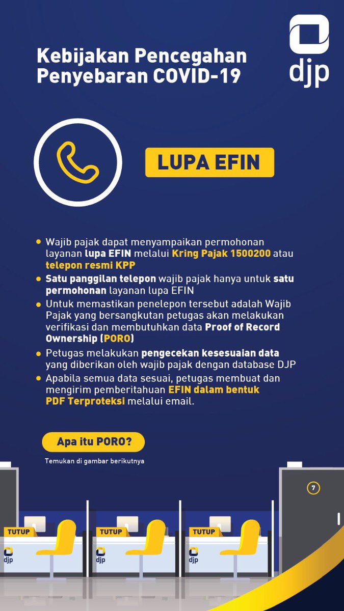 DitjenPajakRI's tweet image. Jika sebelumnya hanya lupa efin saja yang dapat dilakukan secara online, kini aktivasi efin pun bisa!