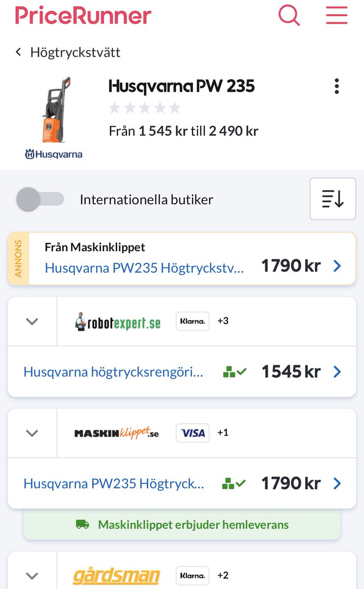 Last week, PriceRunner launched a filter for user to quickly find stores that have products you need IN STOCK. Now we follow-up with info on what retailers offering home delivery #COVID19