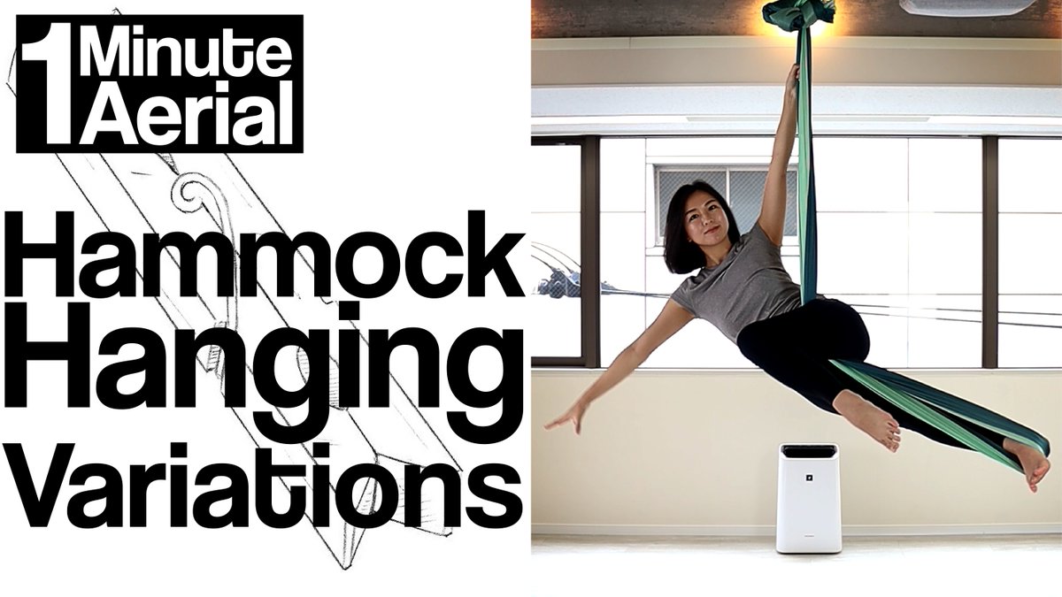 kikiaerial's tweet photo. Take a Breather In-Between Tricks With These Four Variations of Hanging on Your Hammock! We learn the "Clothesline": where the sole of one foot is in the seat of your hammock and a fully outstretched arm is gripping high.

https://t.co/gVOWFZbiQP

Music by @emaru_macaroom https://t.co/nvGoPCgOgJ