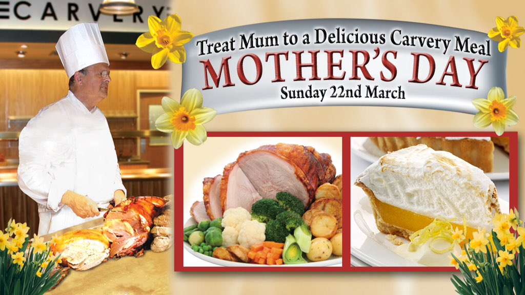 Treat Mum to a delicious Carvery this Mother's Day! 💐🍷