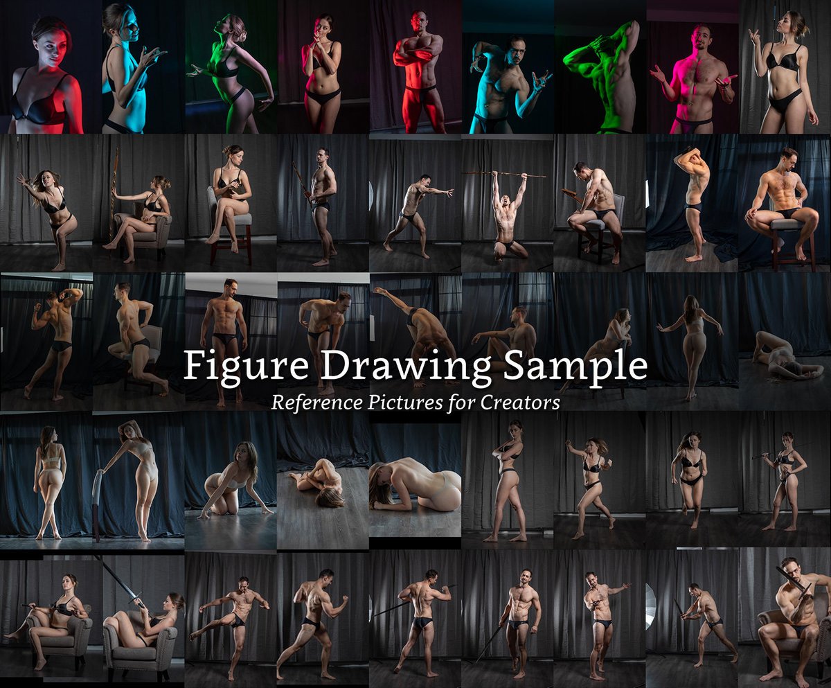 ArtCampOfficial's tweet image. Social isolation is hard. 😟
But staying busy helps! 😊
Now's a perfect time to brush up on your figure drawing and we have a perfect free resource to help you out.
Try to do them all!
Reference.Pictures/Figure-Drawing…