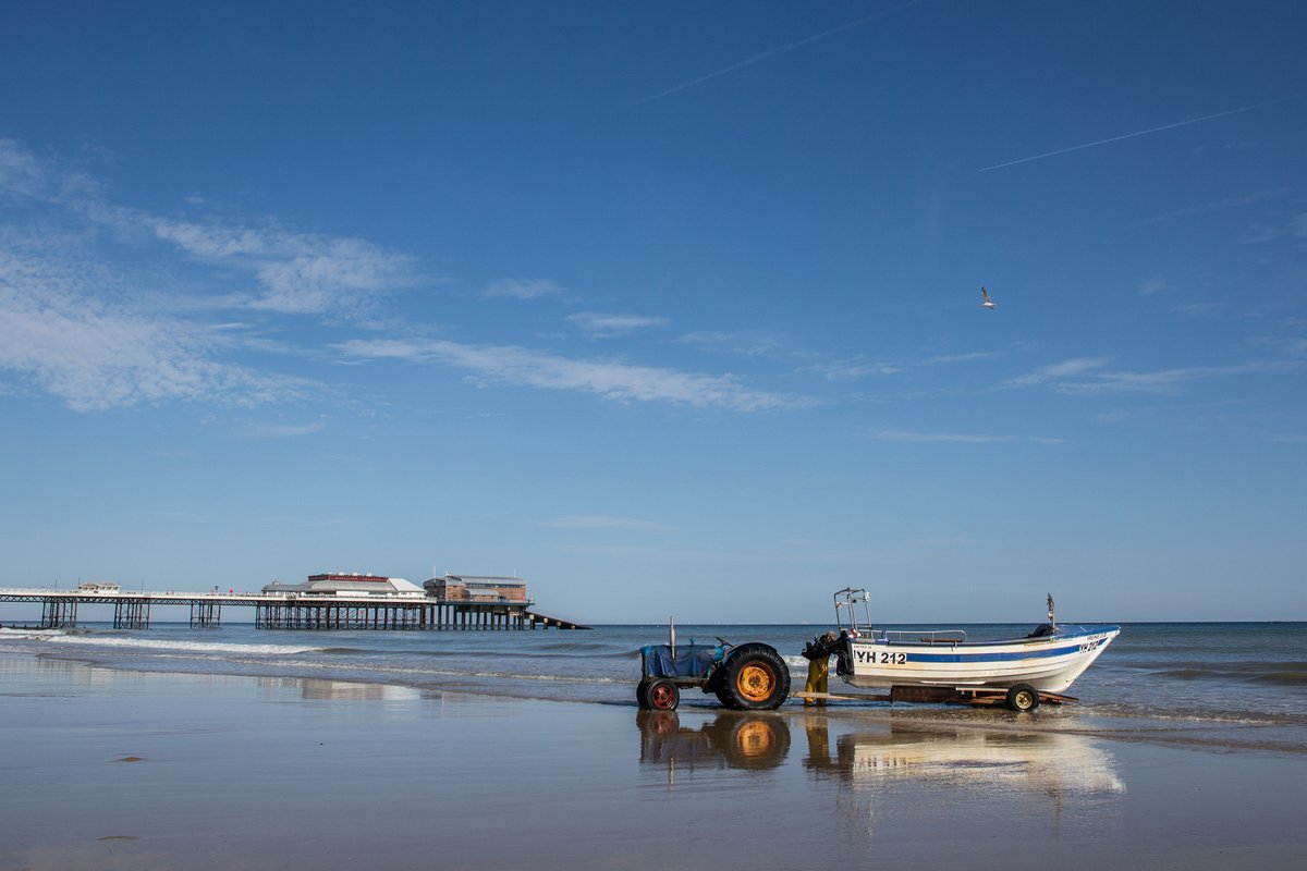 Good morning/afternoon everyone! How is it where you are?Here's today's first image: Cromer beach in Norfolk on a sunny August morning. Can't beat fish and chips on the pier if you ever visit...